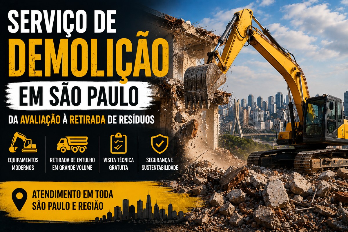 Serviço de Demolição em São Paulo | Terra Forte