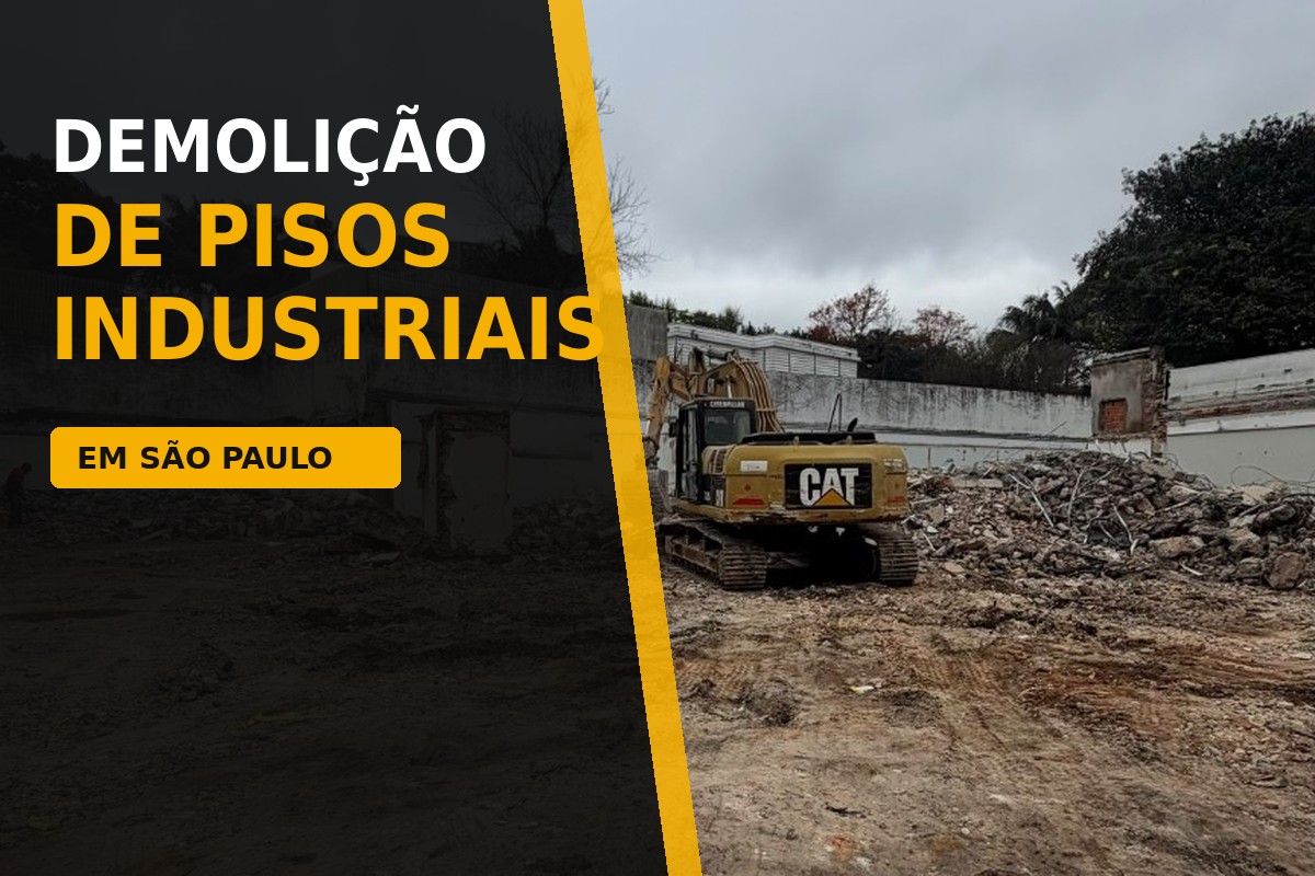 Demolição de Pisos Industriais em São Paulo | Terra Forte