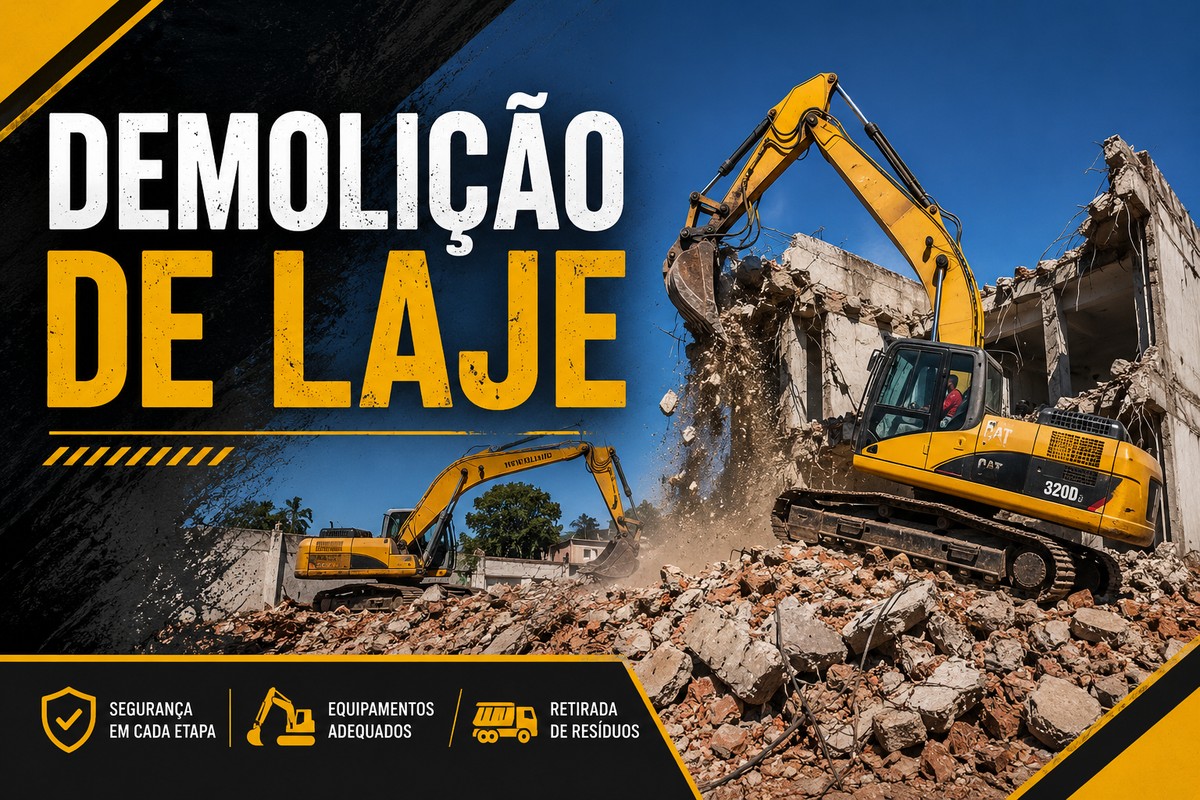 Demolição de Laje em São Paulo | Terra Forte