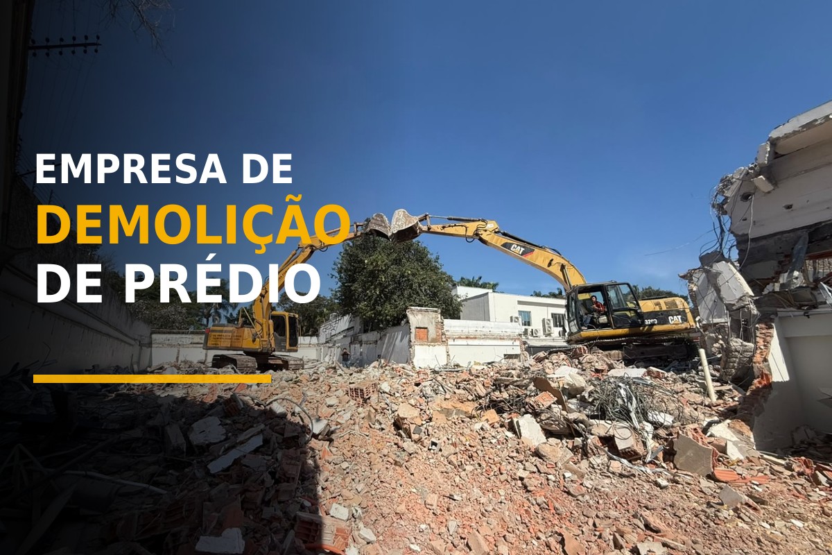 Empresa de Demolição de Prédio | Terra Forte